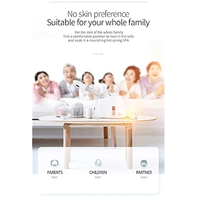 K.SKIN STEAMER HOT SPRAY KD33S HOT MIST IONIC FACE STEAMER OPEN PORES FOR DEEP HYDRATION HOME FACIAL SPRAYER - Image 2